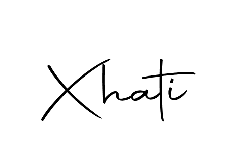 The best way (Autography-DOLnW) to make a short signature is to pick only two or three words in your name. The name Xhati include a total of six letters. For converting this name. Xhati signature style 10 images and pictures png