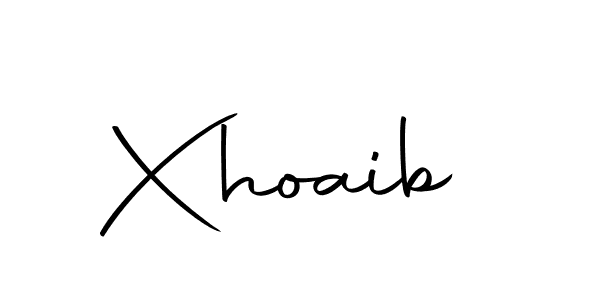 Also we have Xhoaib name is the best signature style. Create professional handwritten signature collection using Autography-DOLnW autograph style. Xhoaib signature style 10 images and pictures png