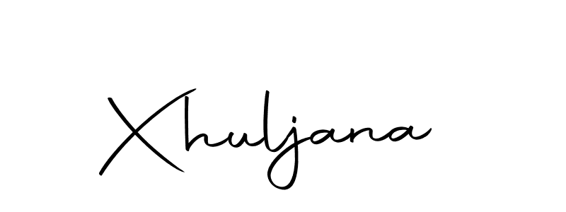 You can use this online signature creator to create a handwritten signature for the name Xhuljana. This is the best online autograph maker. Xhuljana signature style 10 images and pictures png