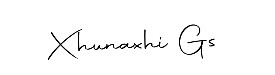 The best way (Autography-DOLnW) to make a short signature is to pick only two or three words in your name. The name Xhunaxhi Gs include a total of six letters. For converting this name. Xhunaxhi Gs signature style 10 images and pictures png