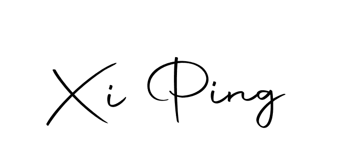 Make a beautiful signature design for name Xi Ping. Use this online signature maker to create a handwritten signature for free. Xi Ping signature style 10 images and pictures png