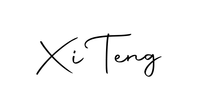 Use a signature maker to create a handwritten signature online. With this signature software, you can design (Autography-DOLnW) your own signature for name Xi Teng. Xi Teng signature style 10 images and pictures png