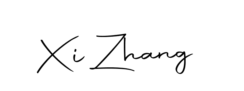 Make a beautiful signature design for name Xi Zhang. With this signature (Autography-DOLnW) style, you can create a handwritten signature for free. Xi Zhang signature style 10 images and pictures png