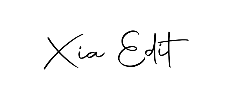 if you are searching for the best signature style for your name Xia Edit. so please give up your signature search. here we have designed multiple signature styles  using Autography-DOLnW. Xia Edit signature style 10 images and pictures png