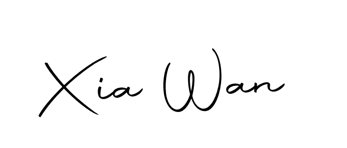 Make a beautiful signature design for name Xia Wan. Use this online signature maker to create a handwritten signature for free. Xia Wan signature style 10 images and pictures png