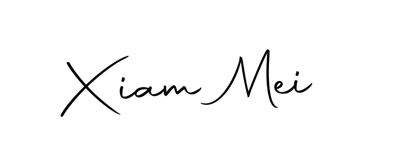 Also we have Xiam Mei name is the best signature style. Create professional handwritten signature collection using Autography-DOLnW autograph style. Xiam Mei signature style 10 images and pictures png