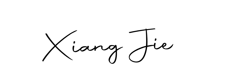 How to make Xiang Jie name signature. Use Autography-DOLnW style for creating short signs online. This is the latest handwritten sign. Xiang Jie signature style 10 images and pictures png