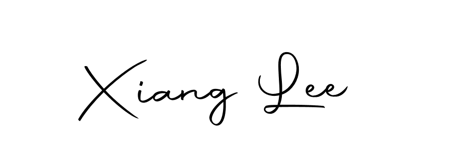 Use a signature maker to create a handwritten signature online. With this signature software, you can design (Autography-DOLnW) your own signature for name Xiang Lee. Xiang Lee signature style 10 images and pictures png
