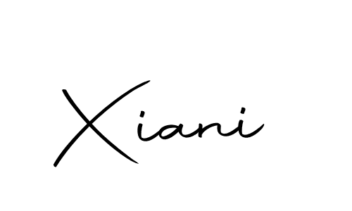 if you are searching for the best signature style for your name Xiani. so please give up your signature search. here we have designed multiple signature styles  using Autography-DOLnW. Xiani signature style 10 images and pictures png