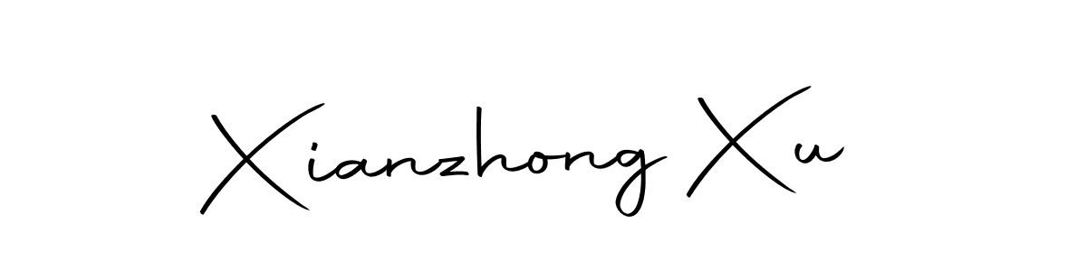 Make a short Xianzhong Xu signature style. Manage your documents anywhere anytime using Autography-DOLnW. Create and add eSignatures, submit forms, share and send files easily. Xianzhong Xu signature style 10 images and pictures png