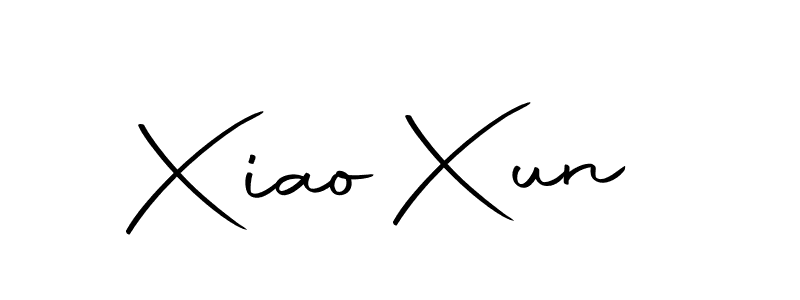 How to make Xiao Xun name signature. Use Autography-DOLnW style for creating short signs online. This is the latest handwritten sign. Xiao Xun signature style 10 images and pictures png