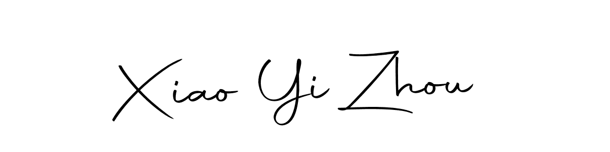 Xiao Yi Zhou stylish signature style. Best Handwritten Sign (Autography-DOLnW) for my name. Handwritten Signature Collection Ideas for my name Xiao Yi Zhou. Xiao Yi Zhou signature style 10 images and pictures png