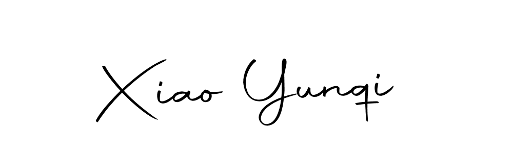 Design your own signature with our free online signature maker. With this signature software, you can create a handwritten (Autography-DOLnW) signature for name Xiao Yunqi. Xiao Yunqi signature style 10 images and pictures png