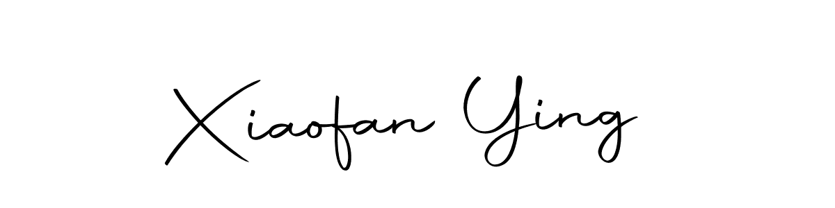 This is the best signature style for the Xiaofan Ying name. Also you like these signature font (Autography-DOLnW). Mix name signature. Xiaofan Ying signature style 10 images and pictures png