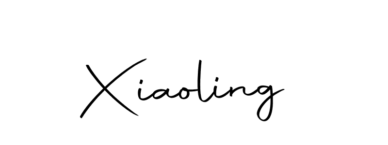 How to make Xiaoling signature? Autography-DOLnW is a professional autograph style. Create handwritten signature for Xiaoling name. Xiaoling signature style 10 images and pictures png