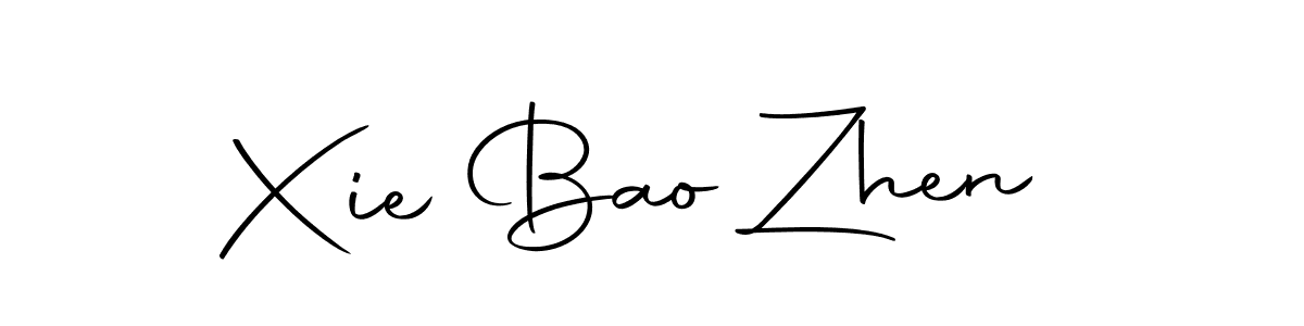 Design your own signature with our free online signature maker. With this signature software, you can create a handwritten (Autography-DOLnW) signature for name Xie Bao Zhen. Xie Bao Zhen signature style 10 images and pictures png