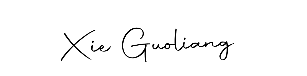 How to make Xie Guoliang signature? Autography-DOLnW is a professional autograph style. Create handwritten signature for Xie Guoliang name. Xie Guoliang signature style 10 images and pictures png