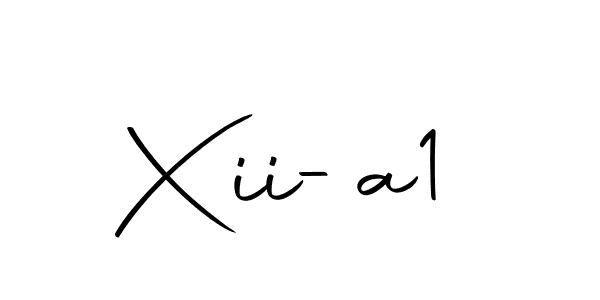 Create a beautiful signature design for name Xii-a1. With this signature (Autography-DOLnW) fonts, you can make a handwritten signature for free. Xii-a1 signature style 10 images and pictures png