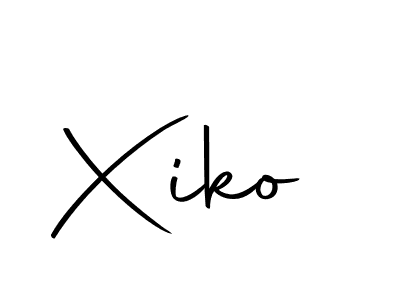 Make a beautiful signature design for name Xiko. With this signature (Autography-DOLnW) style, you can create a handwritten signature for free. Xiko signature style 10 images and pictures png