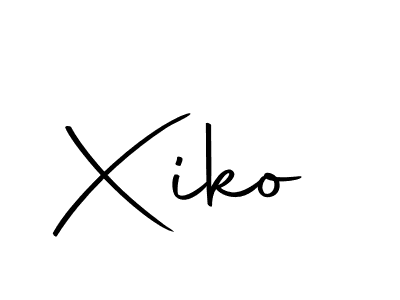 Design your own signature with our free online signature maker. With this signature software, you can create a handwritten (Autography-DOLnW) signature for name Xiko. Xiko signature style 10 images and pictures png