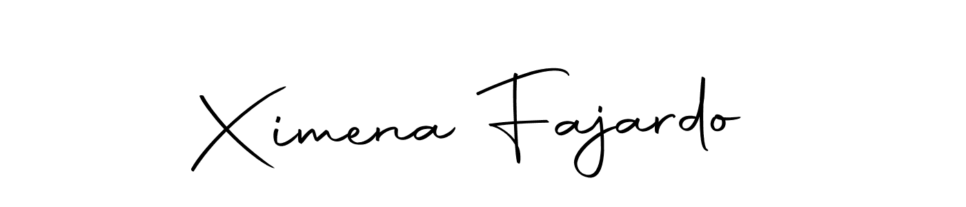 The best way (Autography-DOLnW) to make a short signature is to pick only two or three words in your name. The name Ximena Fajardo include a total of six letters. For converting this name. Ximena Fajardo signature style 10 images and pictures png