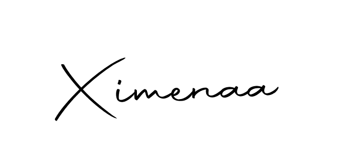 Make a beautiful signature design for name Ximenaa. With this signature (Autography-DOLnW) style, you can create a handwritten signature for free. Ximenaa signature style 10 images and pictures png