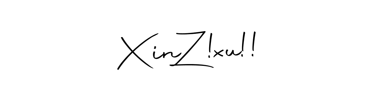 Make a beautiful signature design for name Xin  Z!xu  !!. Use this online signature maker to create a handwritten signature for free. Xin  Z!xu  !! signature style 10 images and pictures png