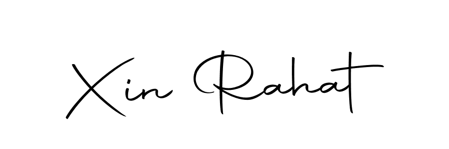 Here are the top 10 professional signature styles for the name Xin Rahat. These are the best autograph styles you can use for your name. Xin Rahat signature style 10 images and pictures png