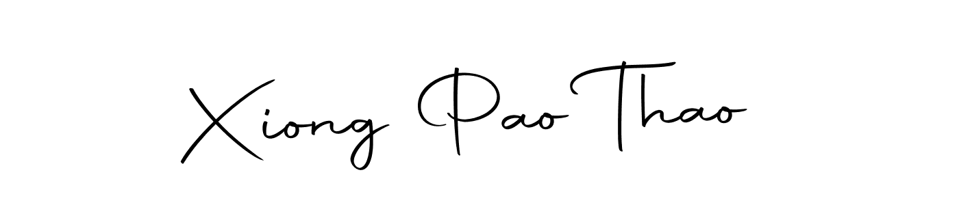 Make a short Xiong Pao Thao signature style. Manage your documents anywhere anytime using Autography-DOLnW. Create and add eSignatures, submit forms, share and send files easily. Xiong Pao Thao signature style 10 images and pictures png