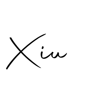 Make a beautiful signature design for name Xiu. Use this online signature maker to create a handwritten signature for free. Xiu signature style 10 images and pictures png