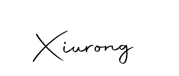Best and Professional Signature Style for Xiurong. Autography-DOLnW Best Signature Style Collection. Xiurong signature style 10 images and pictures png