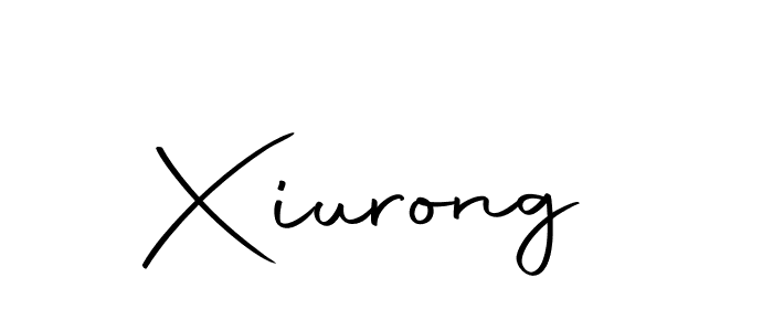 Best and Professional Signature Style for Xiurong. Autography-DOLnW Best Signature Style Collection. Xiurong signature style 10 images and pictures png