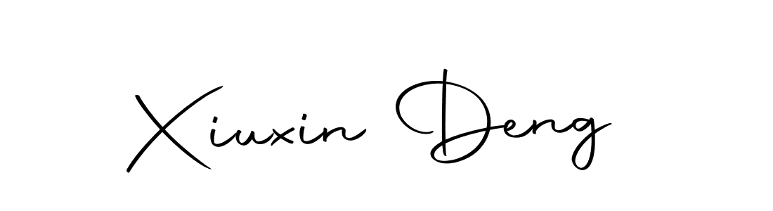 Use a signature maker to create a handwritten signature online. With this signature software, you can design (Autography-DOLnW) your own signature for name Xiuxin Deng. Xiuxin Deng signature style 10 images and pictures png