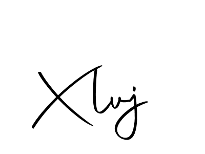 Design your own signature with our free online signature maker. With this signature software, you can create a handwritten (Autography-DOLnW) signature for name Xlvj. Xlvj signature style 10 images and pictures png