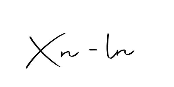 if you are searching for the best signature style for your name Xn -ln. so please give up your signature search. here we have designed multiple signature styles  using Autography-DOLnW. Xn -ln signature style 10 images and pictures png