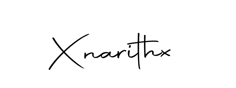 Xnarithx stylish signature style. Best Handwritten Sign (Autography-DOLnW) for my name. Handwritten Signature Collection Ideas for my name Xnarithx. Xnarithx signature style 10 images and pictures png