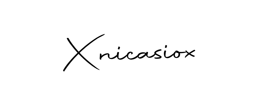 How to make Xnicasiox signature? Autography-DOLnW is a professional autograph style. Create handwritten signature for Xnicasiox name. Xnicasiox signature style 10 images and pictures png