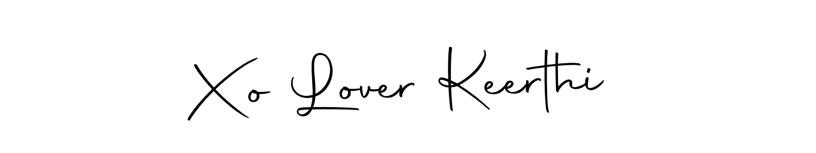 You can use this online signature creator to create a handwritten signature for the name Xo Lover Keerthi. This is the best online autograph maker. Xo Lover Keerthi signature style 10 images and pictures png