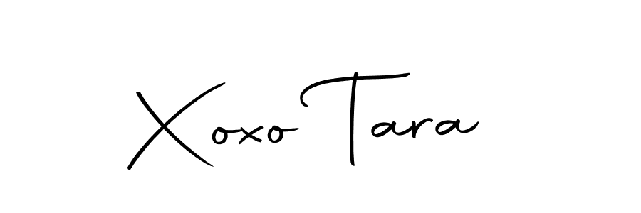 This is the best signature style for the Xoxo Tara name. Also you like these signature font (Autography-DOLnW). Mix name signature. Xoxo Tara signature style 10 images and pictures png