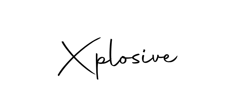 Also we have Xplosive name is the best signature style. Create professional handwritten signature collection using Autography-DOLnW autograph style. Xplosive signature style 10 images and pictures png