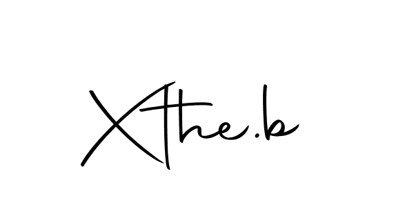 Xthe.b stylish signature style. Best Handwritten Sign (Autography-DOLnW) for my name. Handwritten Signature Collection Ideas for my name Xthe.b. Xthe.b signature style 10 images and pictures png