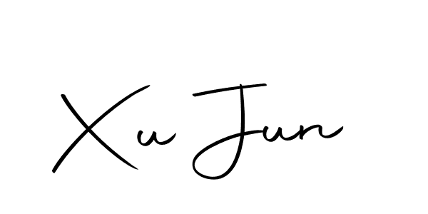 Also we have Xu Jun name is the best signature style. Create professional handwritten signature collection using Autography-DOLnW autograph style. Xu Jun signature style 10 images and pictures png