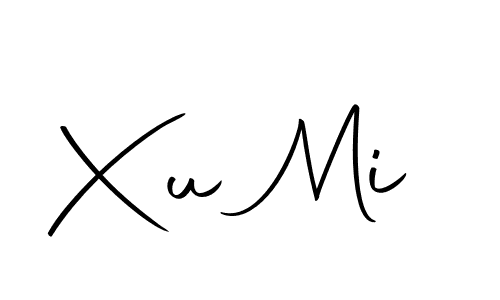 You should practise on your own different ways (Autography-DOLnW) to write your name (Xu Mi) in signature. don't let someone else do it for you. Xu Mi signature style 10 images and pictures png