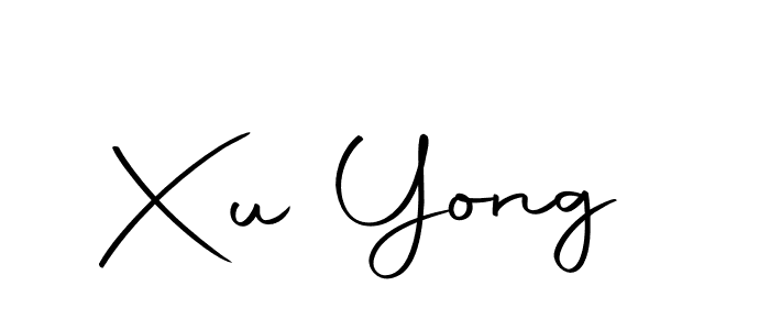 Design your own signature with our free online signature maker. With this signature software, you can create a handwritten (Autography-DOLnW) signature for name Xu Yong. Xu Yong signature style 10 images and pictures png