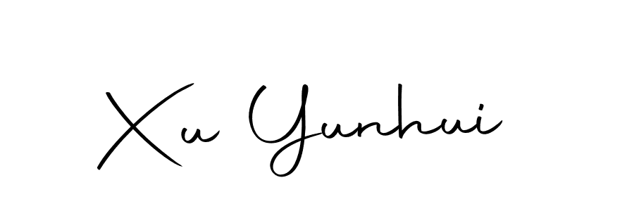 if you are searching for the best signature style for your name Xu Yunhui. so please give up your signature search. here we have designed multiple signature styles  using Autography-DOLnW. Xu Yunhui signature style 10 images and pictures png