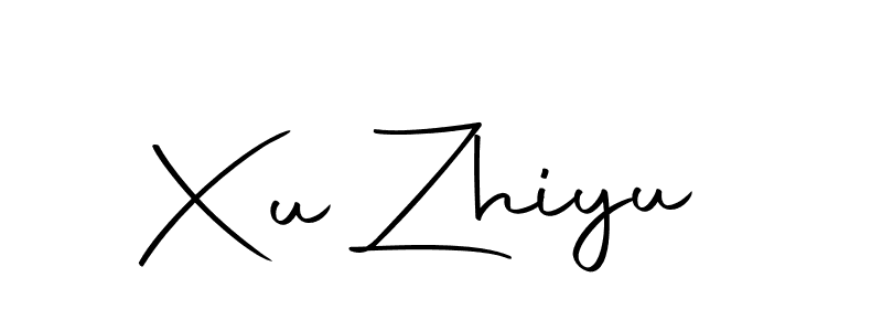 Create a beautiful signature design for name Xu Zhiyu. With this signature (Autography-DOLnW) fonts, you can make a handwritten signature for free. Xu Zhiyu signature style 10 images and pictures png