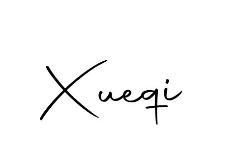 You should practise on your own different ways (Autography-DOLnW) to write your name (Xueqi) in signature. don't let someone else do it for you. Xueqi signature style 10 images and pictures png