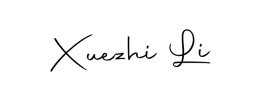 How to make Xuezhi Li signature? Autography-DOLnW is a professional autograph style. Create handwritten signature for Xuezhi Li name. Xuezhi Li signature style 10 images and pictures png