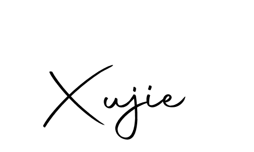 Xujie stylish signature style. Best Handwritten Sign (Autography-DOLnW) for my name. Handwritten Signature Collection Ideas for my name Xujie. Xujie signature style 10 images and pictures png