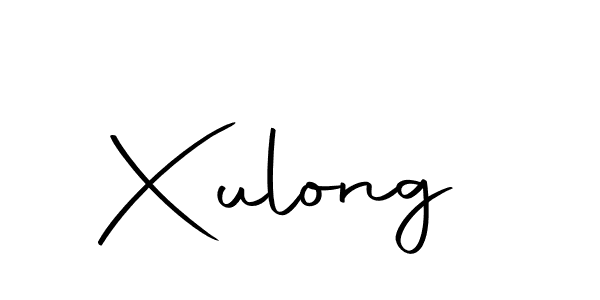 Create a beautiful signature design for name Xulong. With this signature (Autography-DOLnW) fonts, you can make a handwritten signature for free. Xulong signature style 10 images and pictures png